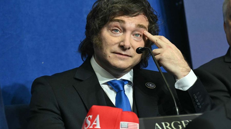 Photogallery The president of Argentina, Javier Milei