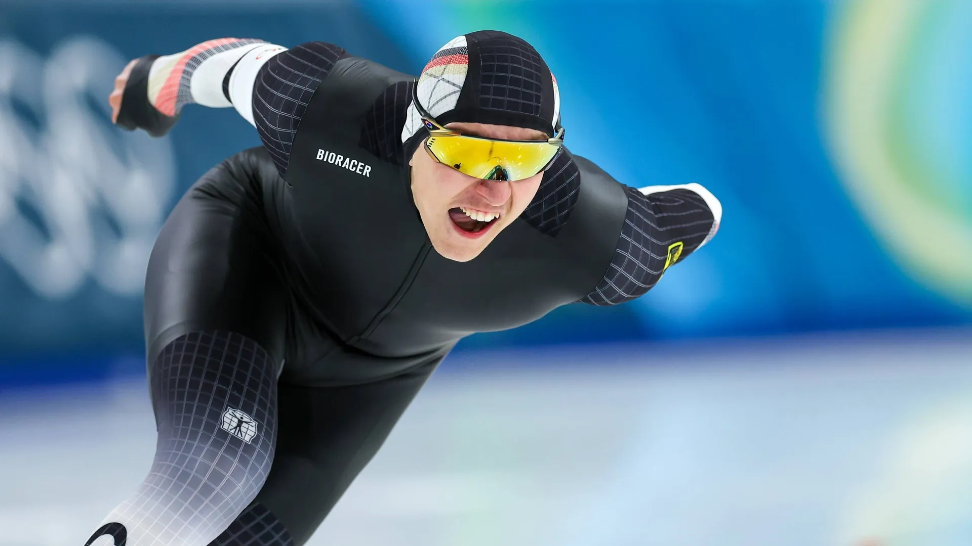 Finn Sonnekalb: He attracted attention with several top results in the speed skating World Cup.