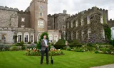 Charles Courtenay at Powderham Castle in Devon.
