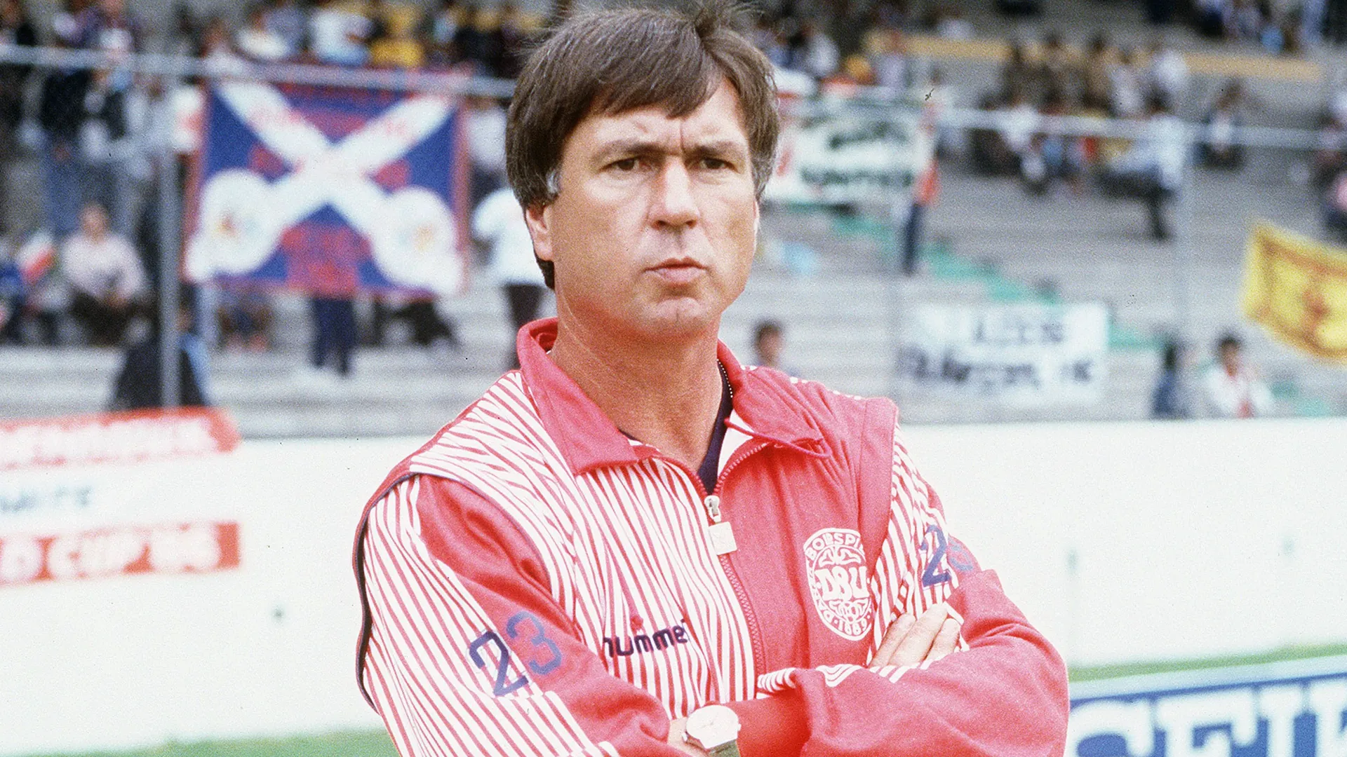 Successful time: Sepp Piontek as Denmark's national coach in 1986. Successful time: Sepp Piontek as Denmark's national coach in 1986.