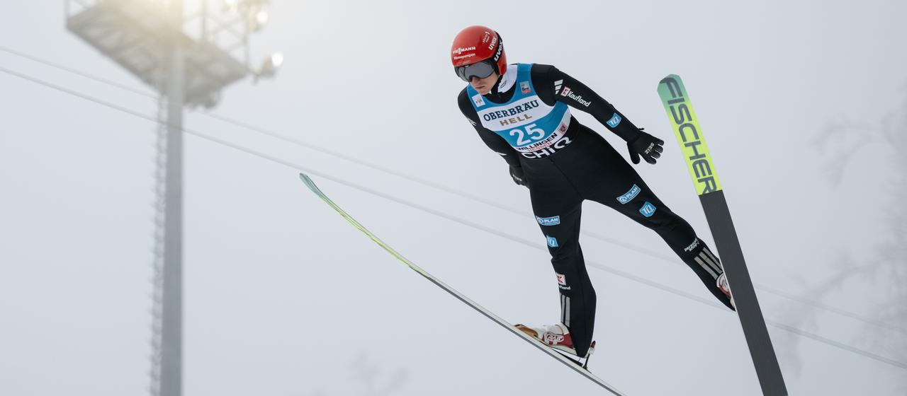 Ski jumper Karl Geiger in Willingen
