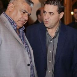 Claudio Tapia and Pablo Toviggino | Photo: CEDOC