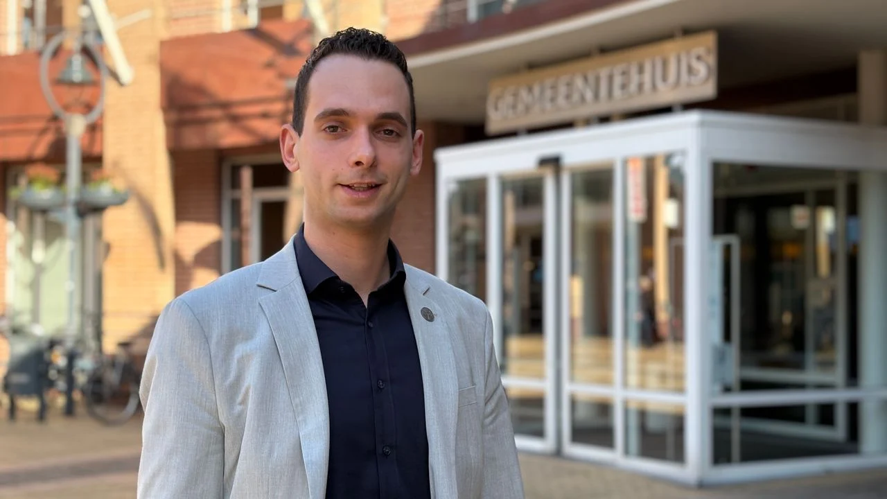 Rens Pijnenburg was only 22 when he became an alderman in Valkenswaard (photo: Rogier van Son).