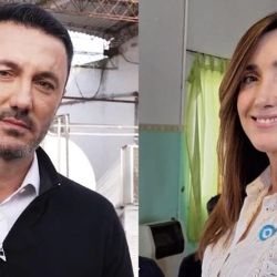 Luis Petri and Victoria Villarruel | Photo: CEDOC