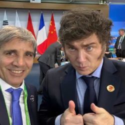 Javier Milei and Luis Caputo | Photo: CEDOC