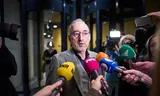 Henk Vermeer after the BBB faction meeting about the succession of Caroline van der Plas.