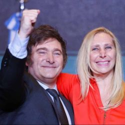 Javier Milei and Karina Milei | Photo: CEDOC