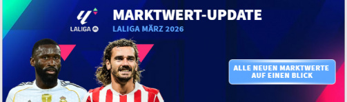© tm/imago - All market value changes in LaLiga - Link to overview