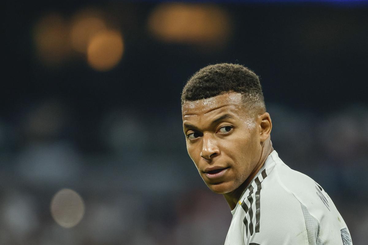 Real Madrid's French forward Kylian Mbappé. EFE/Marshal