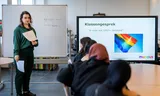 Lesson about LGBTI in the fourth grade of practical education at Mundus College in Amsterdam.