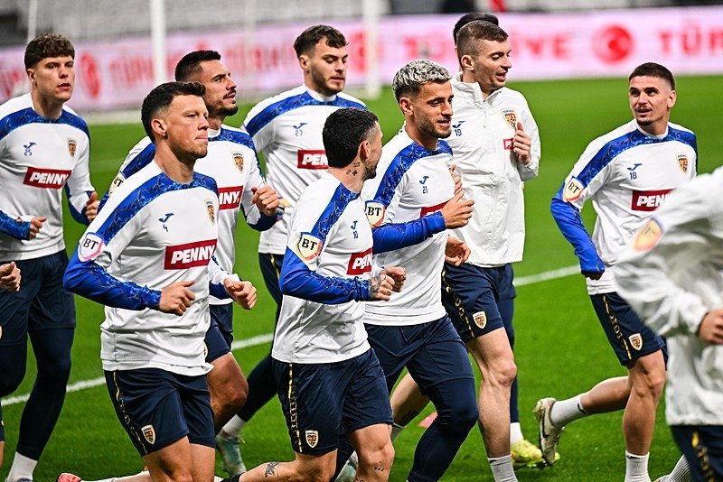 On which channel is the Türkiye-Romania match on?