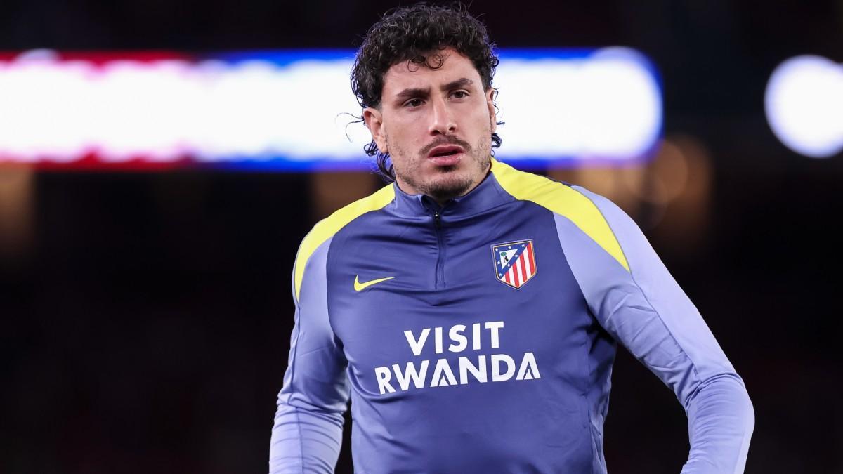 José María Giménez, central defender of Atlético de Madrid