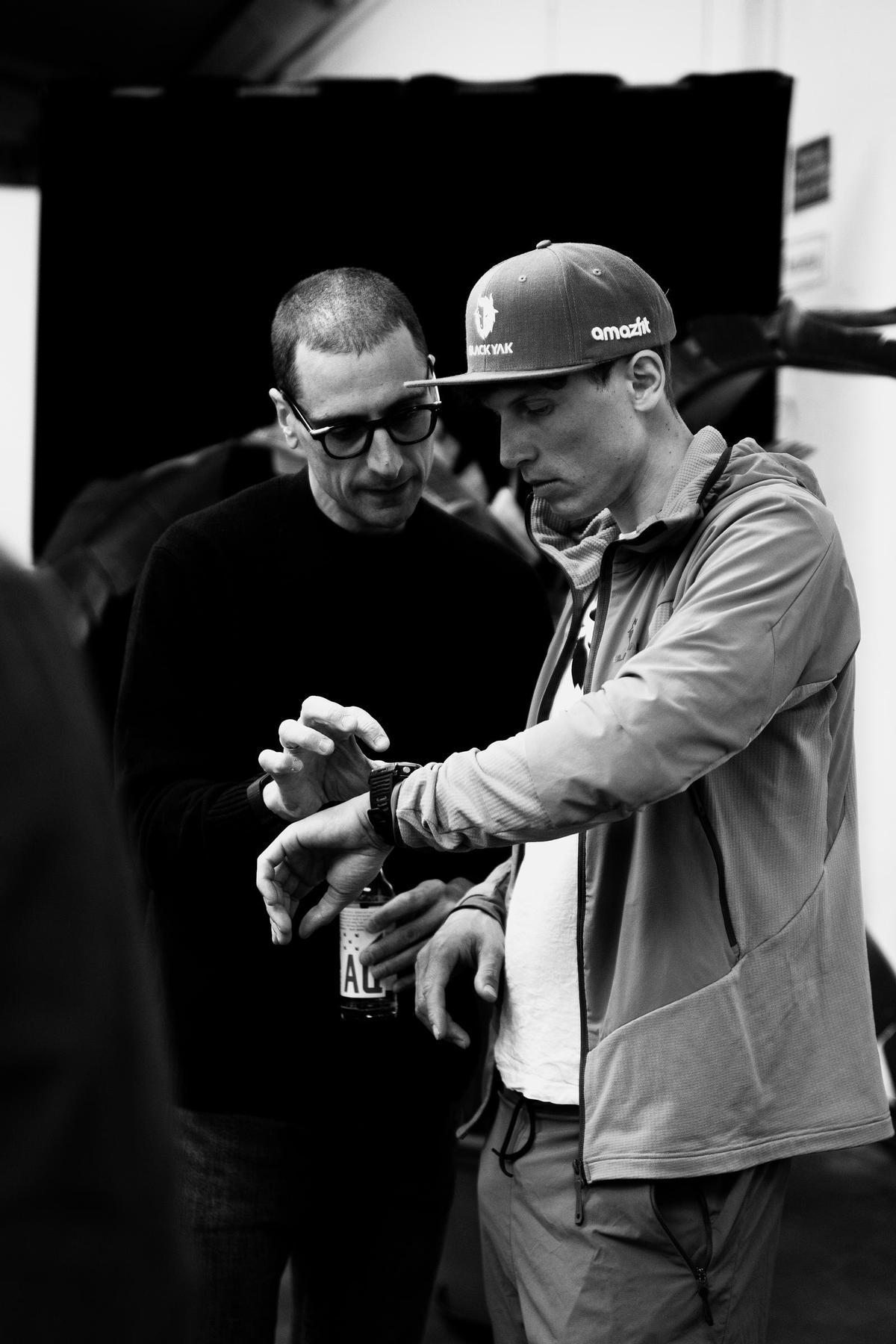 Jesús Carrero, together with Jost Kobusch, at the Munich event