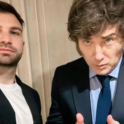 Javier Milei and Mauricio Novelli | Photo: CEDOC