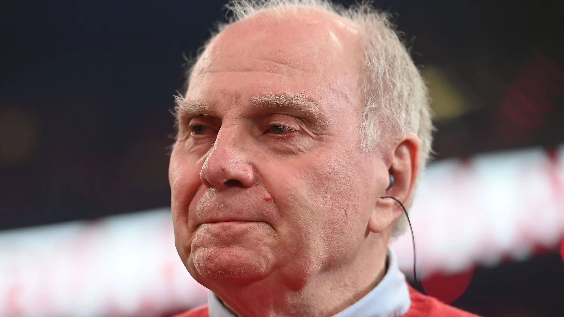 As usual, clear words: Bavarian Honorary President Uli Hoeneß.