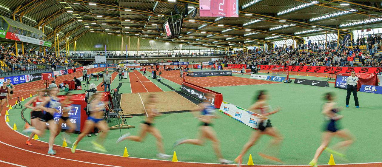 The German indoor championships in Dortmund