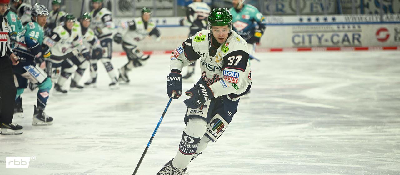 Markus Vikingstad from the Eisbären Berlin. (Photo: IMAGO / Eibner)