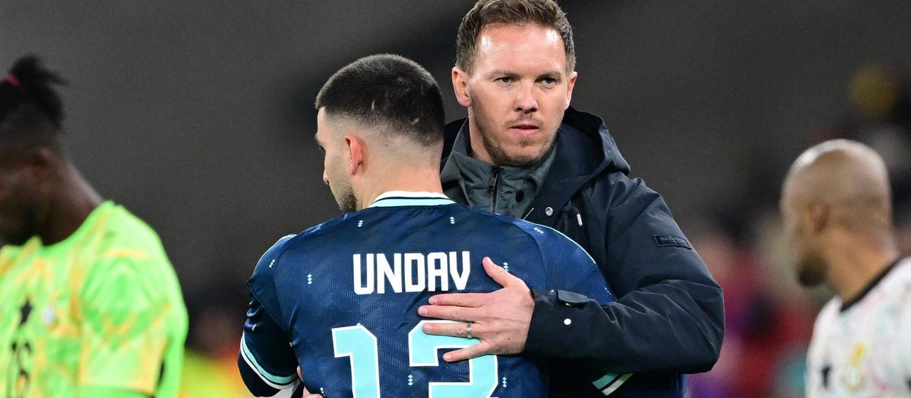 Julian Nagelsmann replacing Deniz Undav