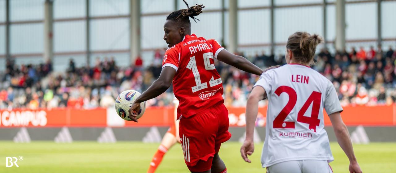Game scene FC Bayern Munich - 1. FC Nuremberg