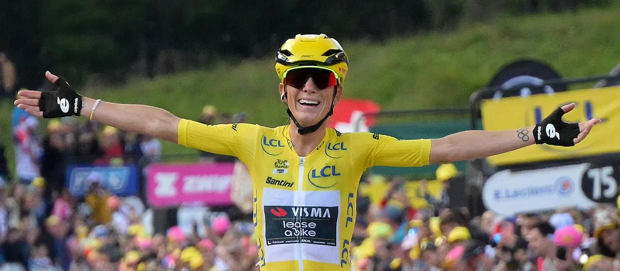 Ferrand-Prévot after her Tour triumph in 2025
