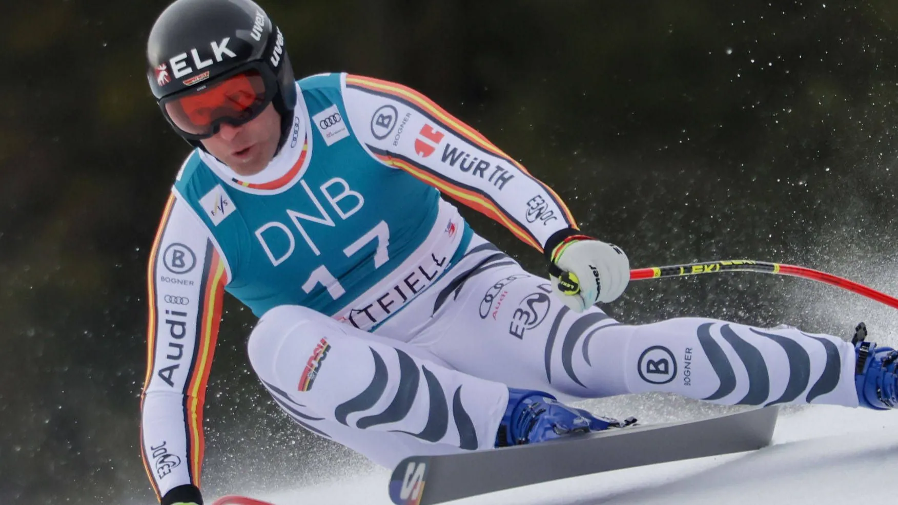 Romed Baumann: He won silver in the Super-G at the 2021 World Cup. Romed Baumann: He won silver in the Super-G at the 2021 World Cup.