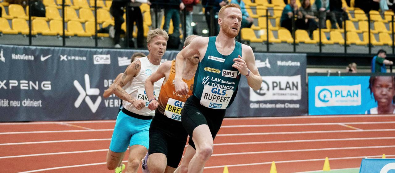 Frederik Ruppert over 3000 meters