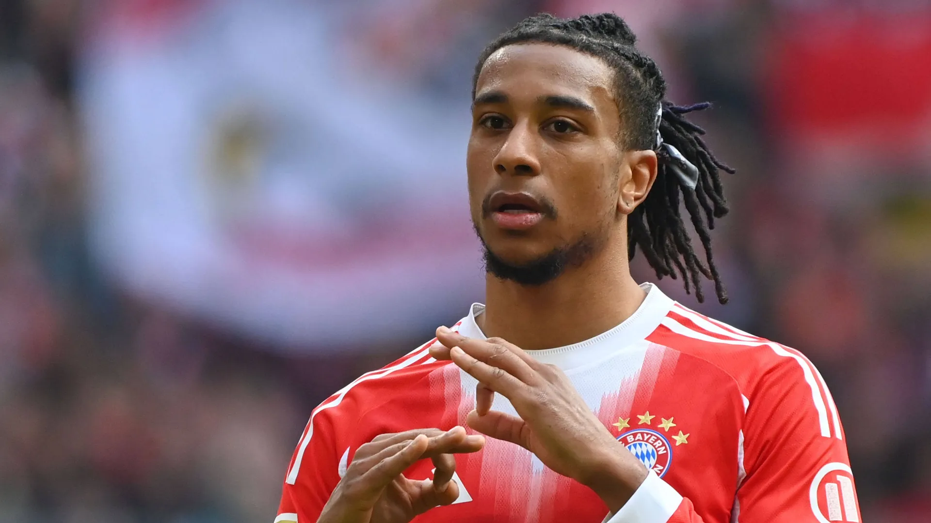 Michael Olise: He has been playing for Munich since summer 2024. Michael Olise: He has been playing for Munich since summer 2024.