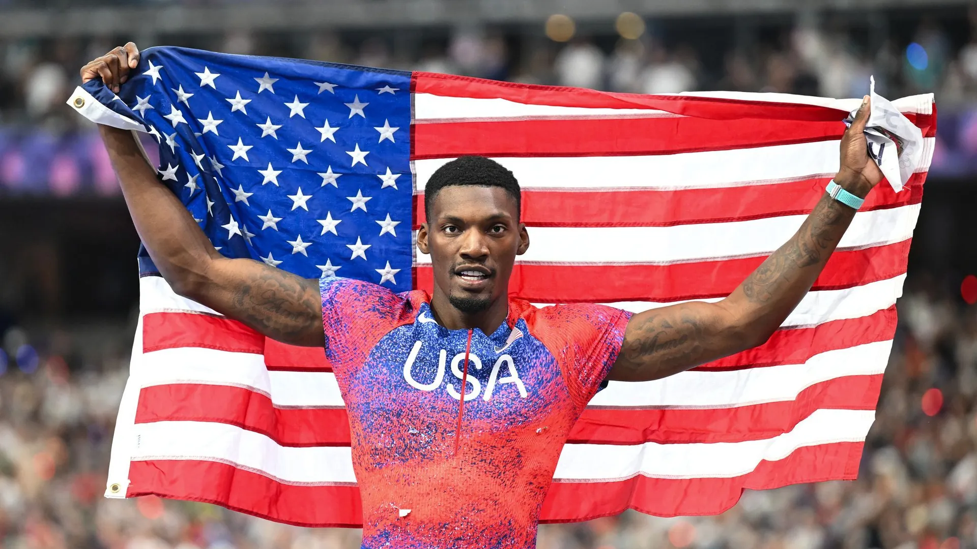 US sprinter Fred Kerley