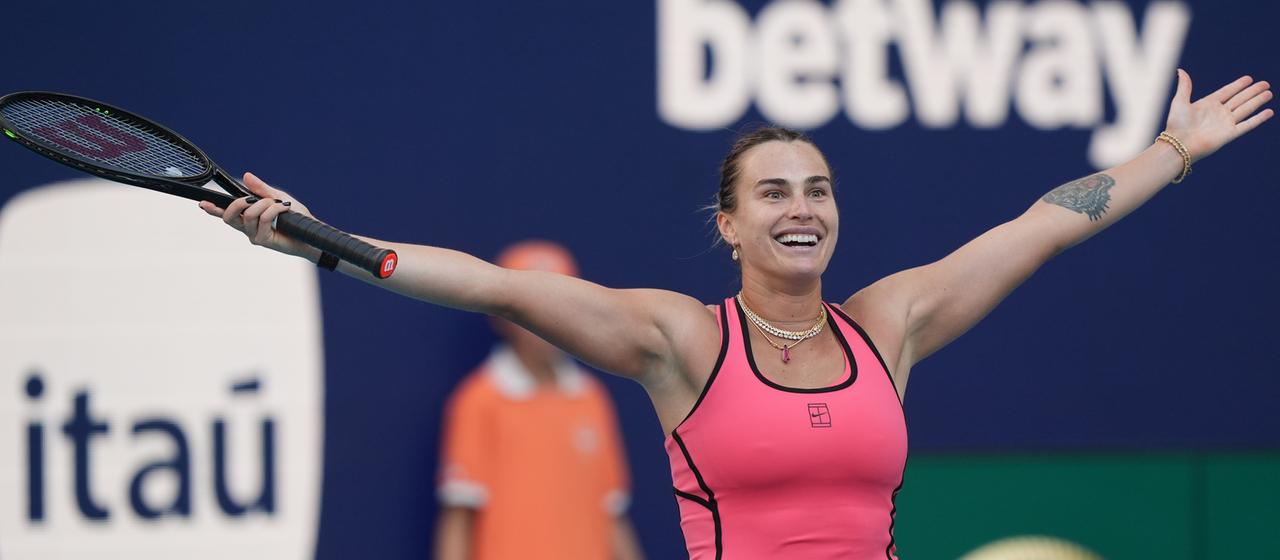 Aryna Sabalenka wins the Miami Open in the final against Coco Gauff