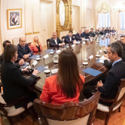 Milei with governors | Photo: Cedoc
