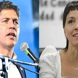 Kicillof and Mendoza | Photo: CEDOC