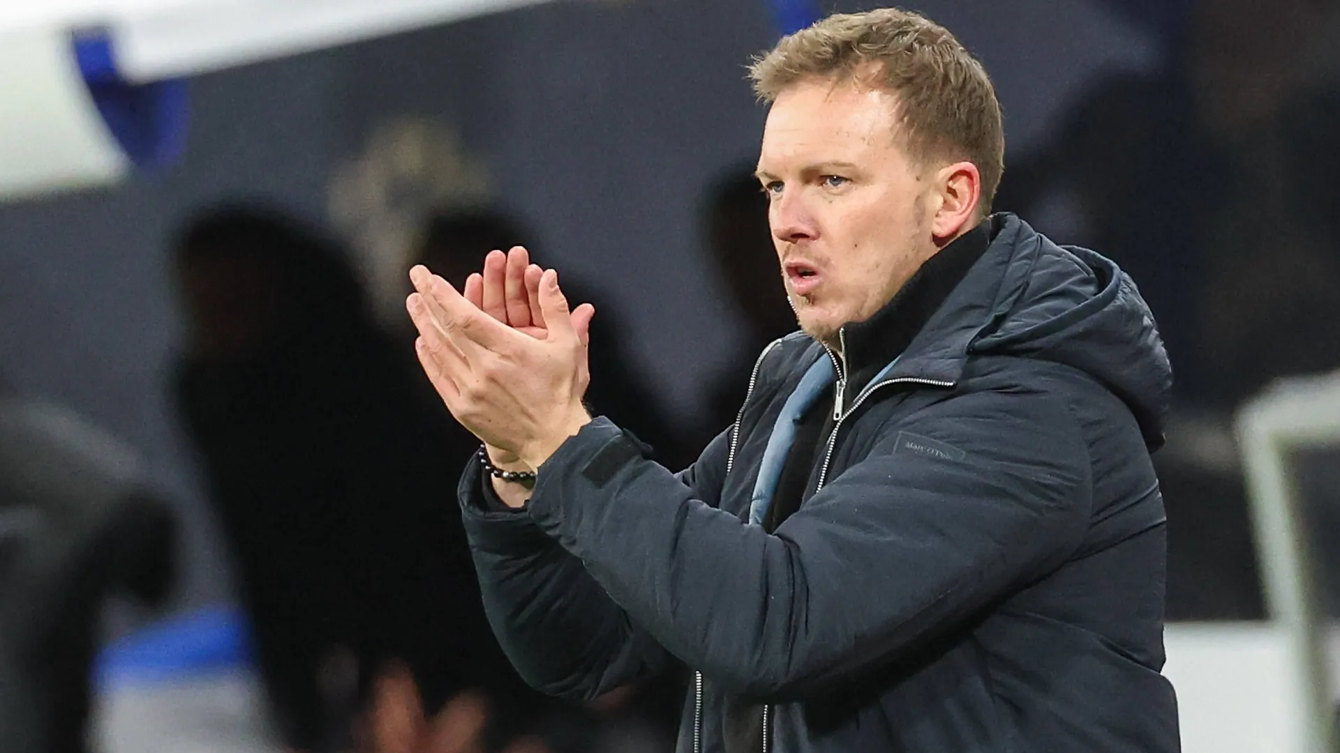 Excitement before the start of the 2026 international match: national coach Julian Nagelsmann. Excitement before the start of the 2026 international match: national coach Julian Nagelsmann.