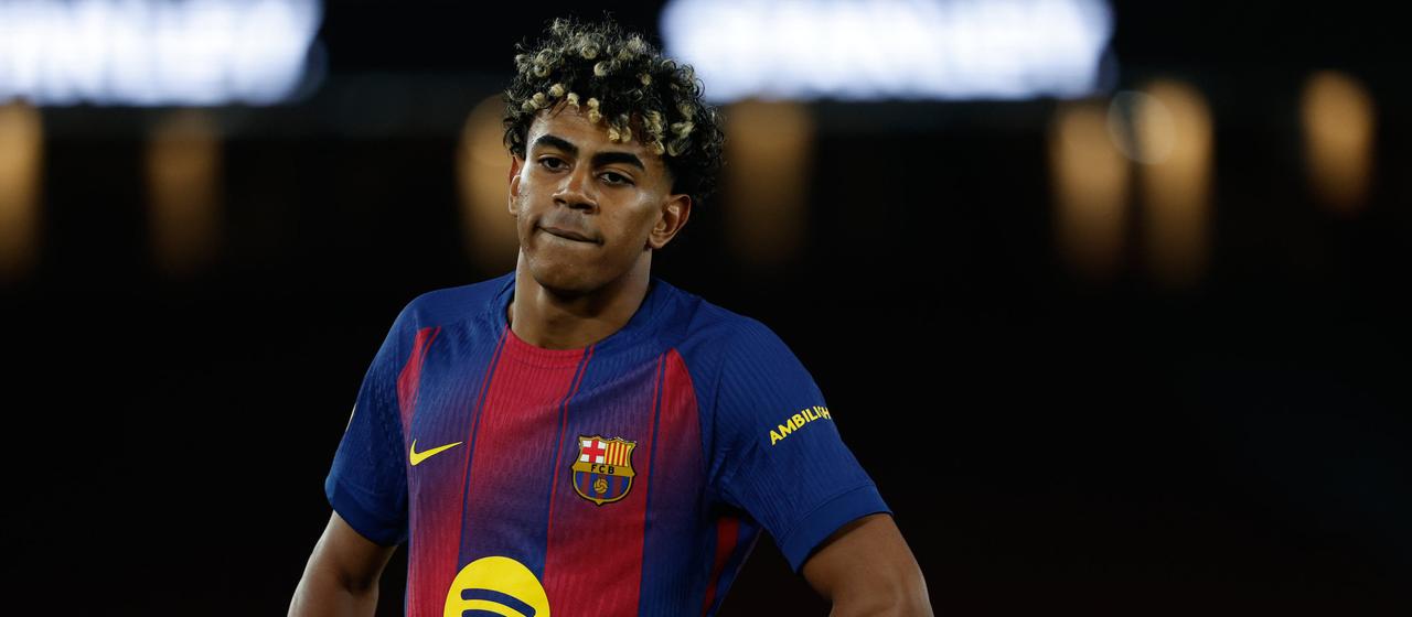 Barcelona's Lamine Yamal disappoints
