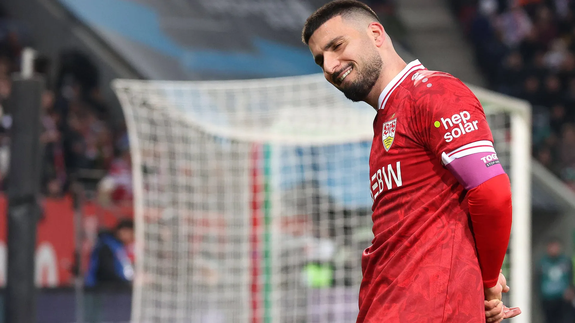 Deniz Undav: The Stuttgart striker was in top form. Deniz Undav: The Stuttgart striker was in top form.