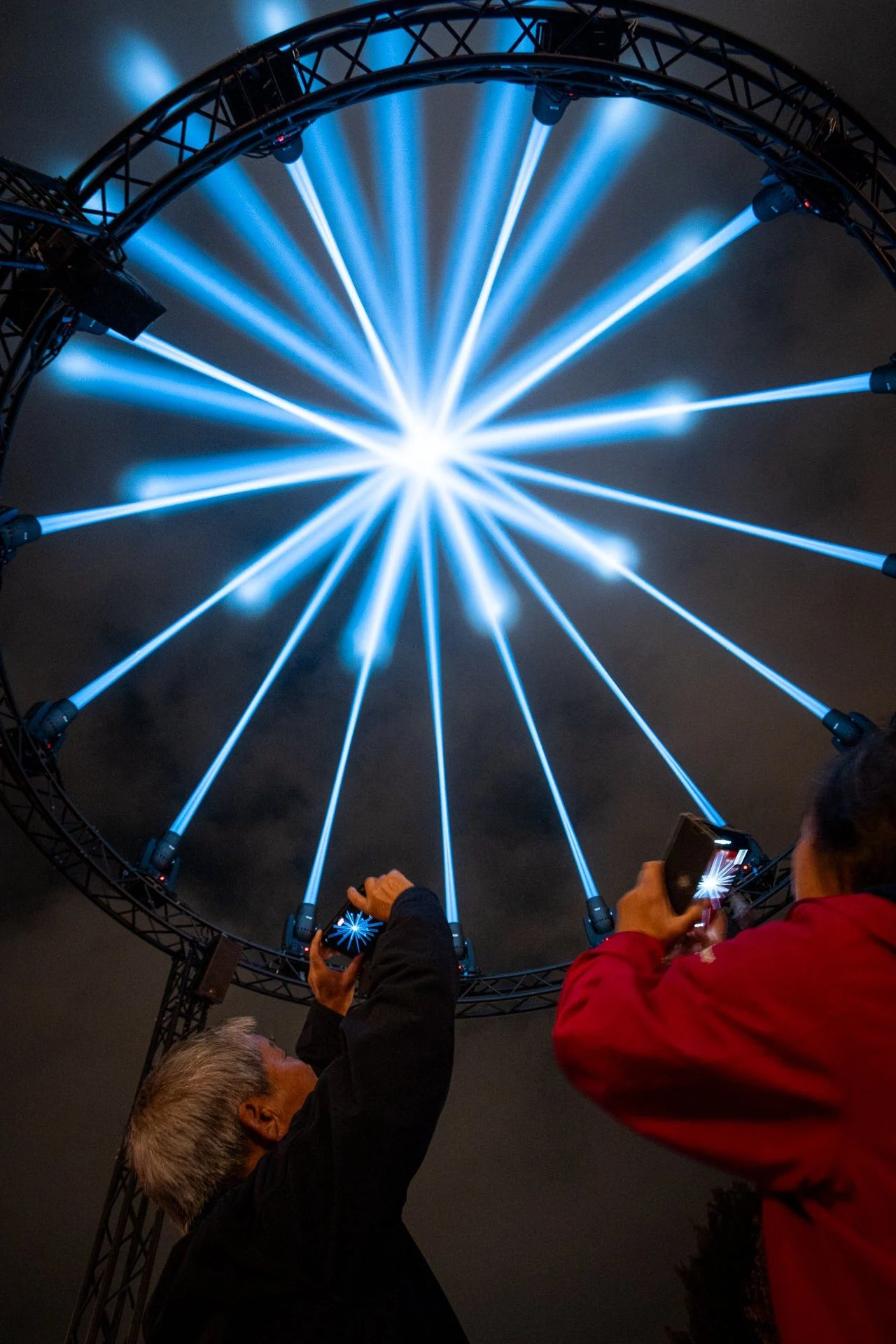 The work Step into the Light that can also be seen in Mexico (photo: Jan Timmer).