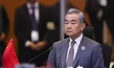 Chinese Foreign Minister Wang Yi earlier this year. Wang called Iran about the war, and Russia, France and Oman.