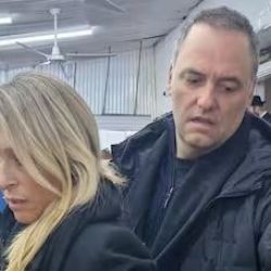 Manuel Adorni and Bettina Angeletti | Photo: CEDOC