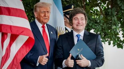 Milei Trump