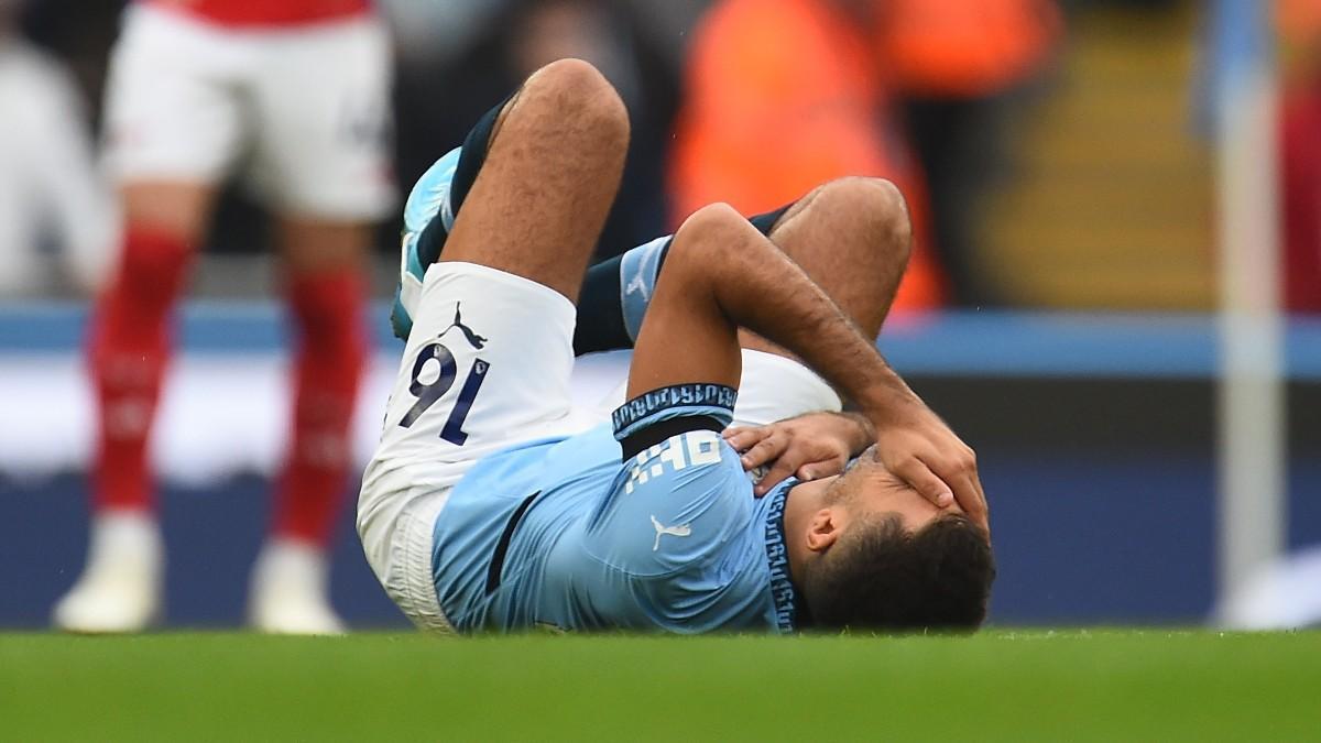 Rodri Hernández was injured against Arsenal in the Premier League