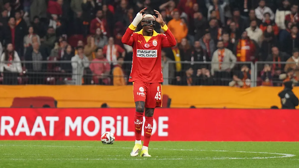 Selbst Topstürmer Victor Osimhen (27) konnte Galatasaray gegen Gençlerbirligi nicht zum Erfolg verhelfen