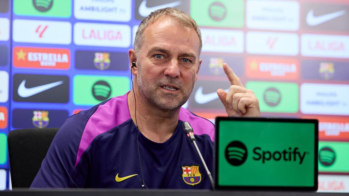 Hansi Flick responded to Bordalás at the press conference