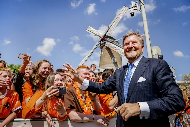 King Willem-Alexander on his birthday last year in Doetinchem.