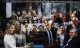 The royal family arrives in Emmen on King's Day 2024. 