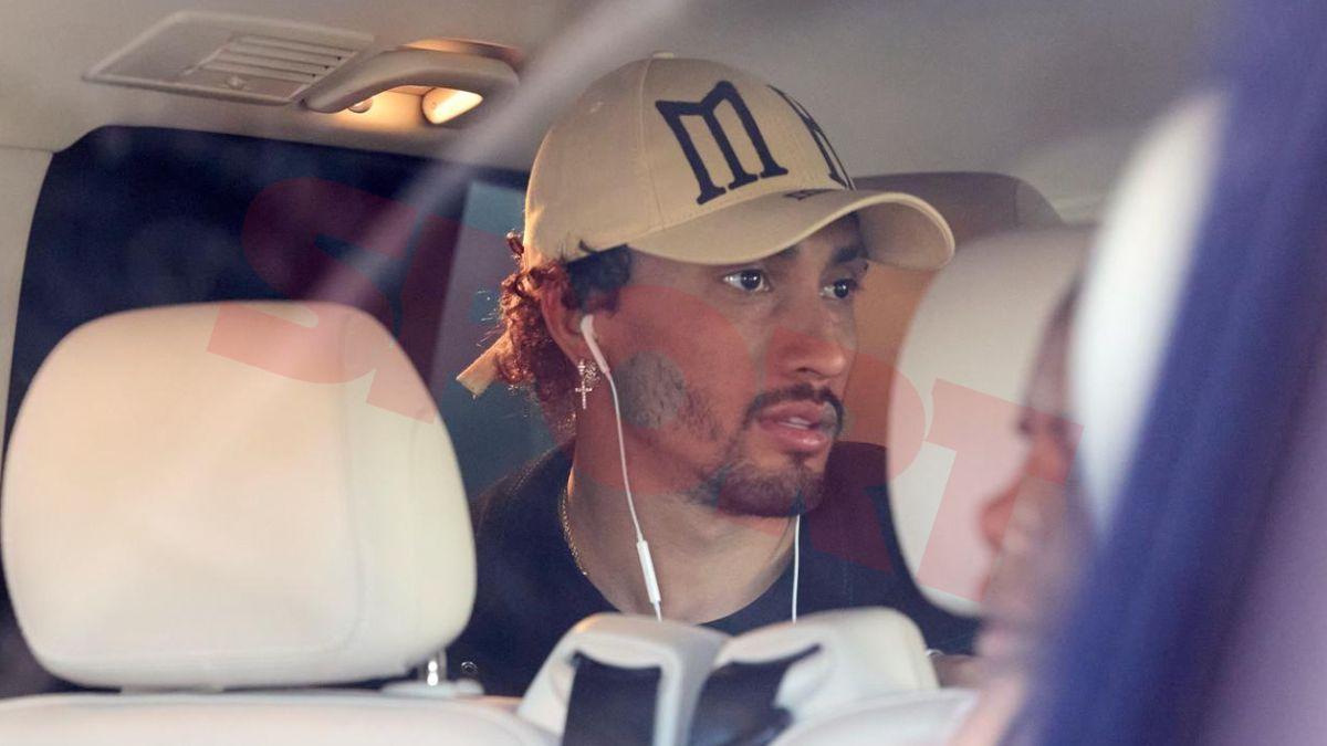 Raphinha, after his arrival in Barcelona