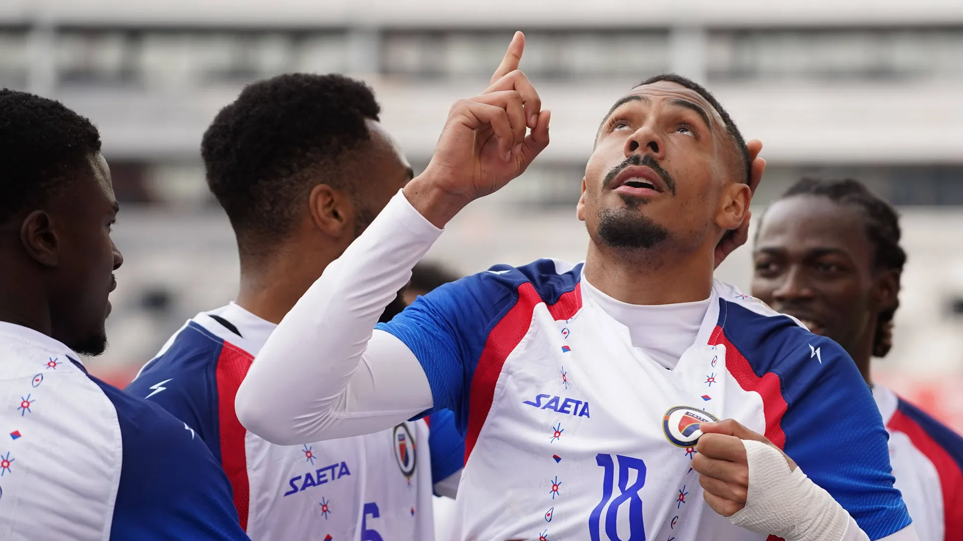 Wilson Isidor: He's going to the World Cup with Haiti. Wilson Isidor: He's going to the World Cup with Haiti.
