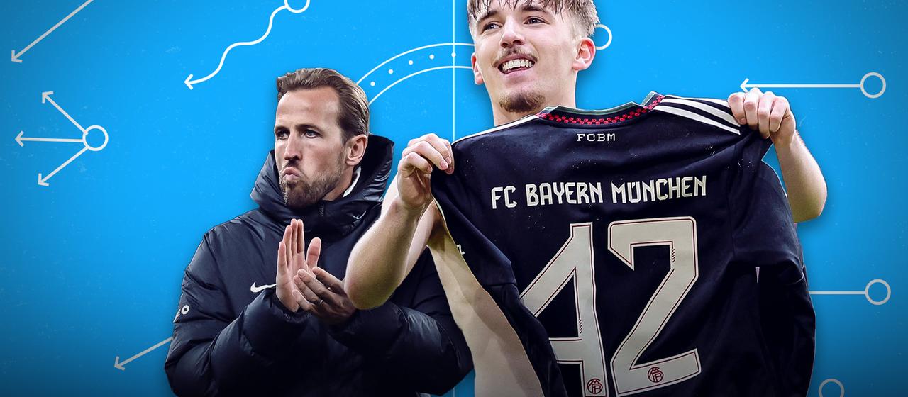 Lennart Karl and Harry Kane