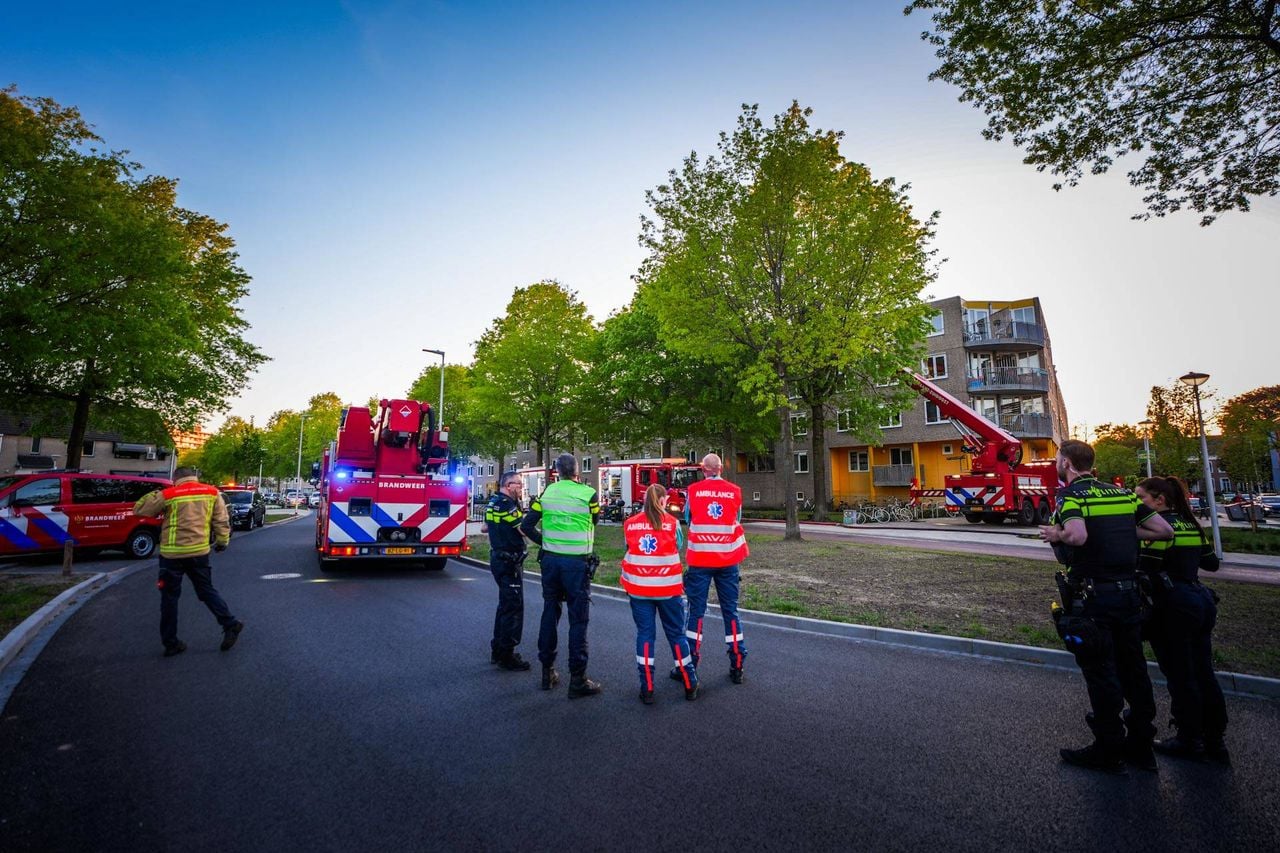 The fire brigade responded in a big way (photo: Persbureau Heitink).
