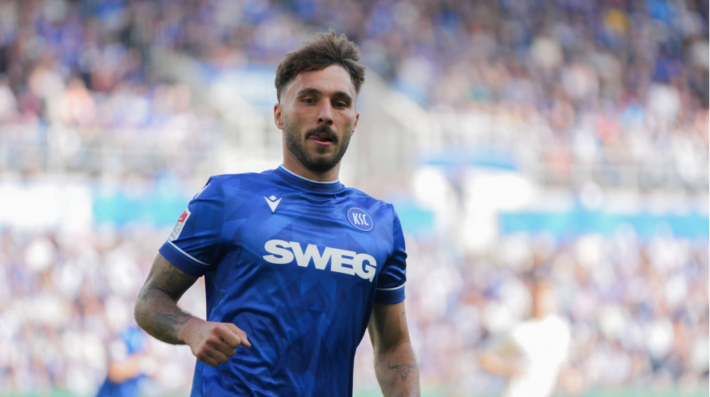 After 5 years at KSC: Schleusener moves to Fortuna Düsseldorf on a free transfer