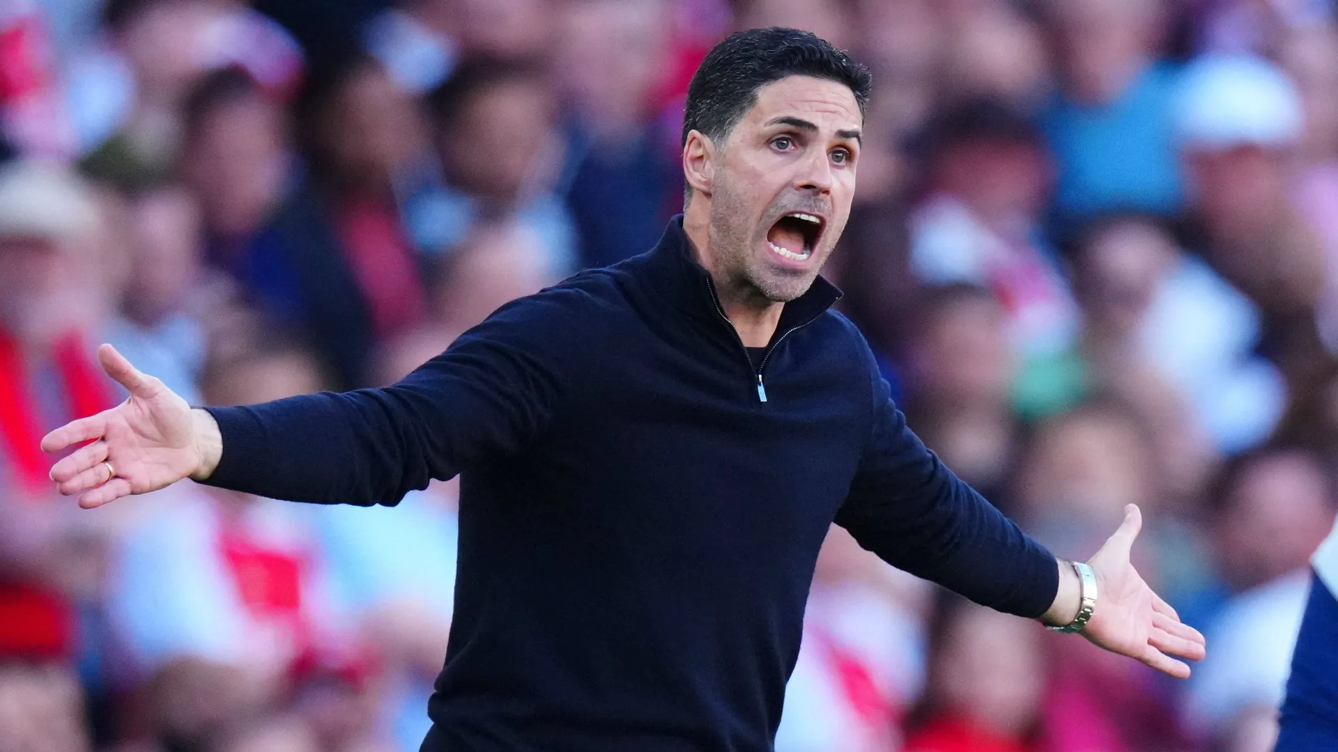 Mikel Arteta: He wants to reach the Champions League final with Arsenal FC. Mikel Arteta: He wants to reach the Champions League final with Arsenal FC.