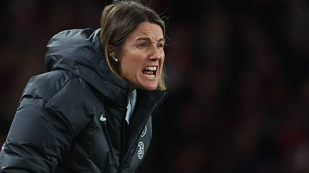Sonia Bompastor: The coach of Chelsea FC was not satisfied with a decision made by the referees.